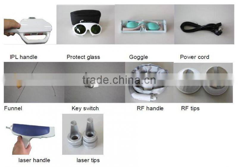 3 in 1 beauty instrument e-light