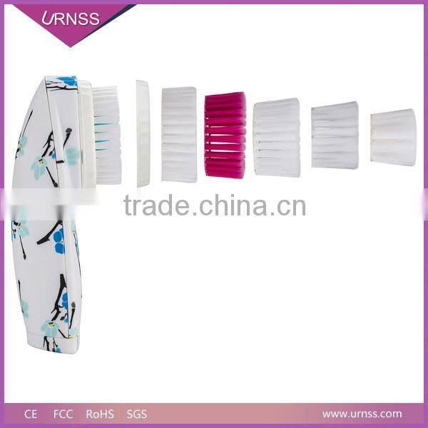 New products 2016 custom electric skin care face brush, facial cleansing brush beauty equipment, best sonic facial brush