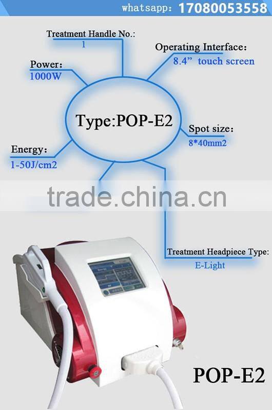 IPL Type home use laser hair removal POP-E2 IPL laser hair removal