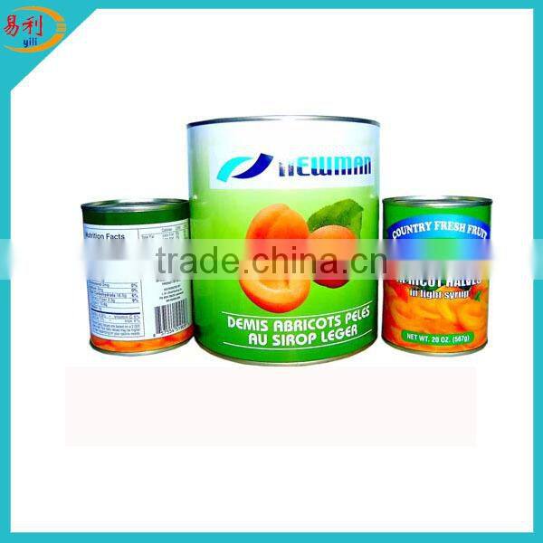 Wholesale canned yellow peach sliced in light syrup