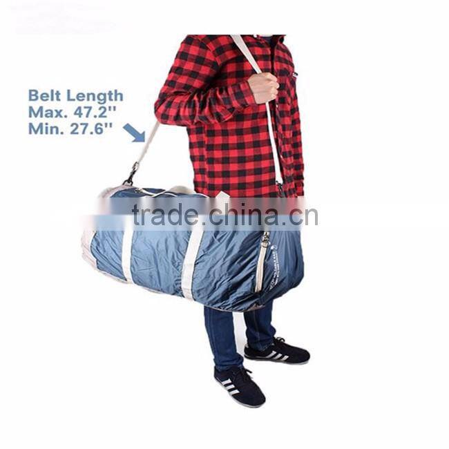 Promotional custom foldable nylon travel bag