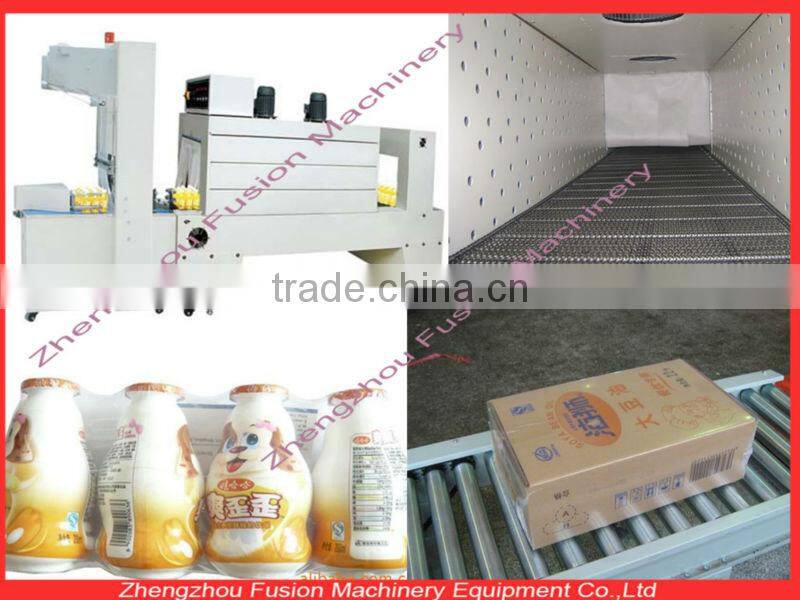 High efficiency film shrink wrapping machine/heat Shrink Tunnel Packing Machine/pvc shrink wrapping tunnel