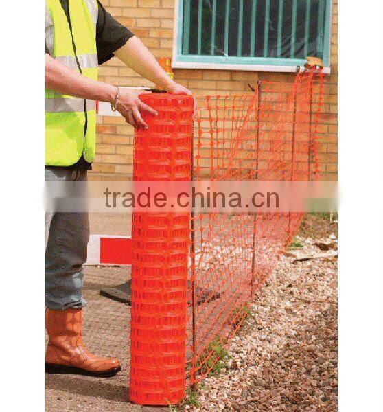 Orange Color Plastic warning mesh