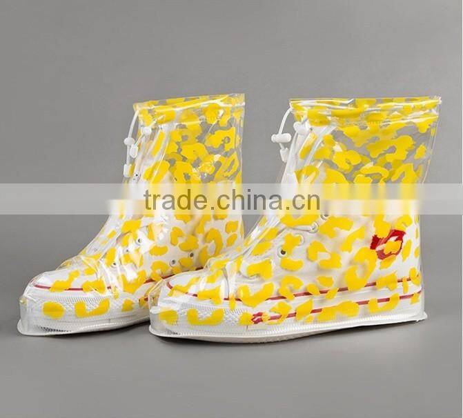 fashion rain shoes cover for women cheap plastic rain shoe cover