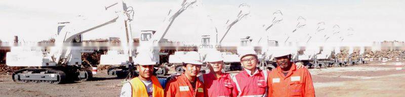 20ton hydraulic electric material handler grabbing excavator