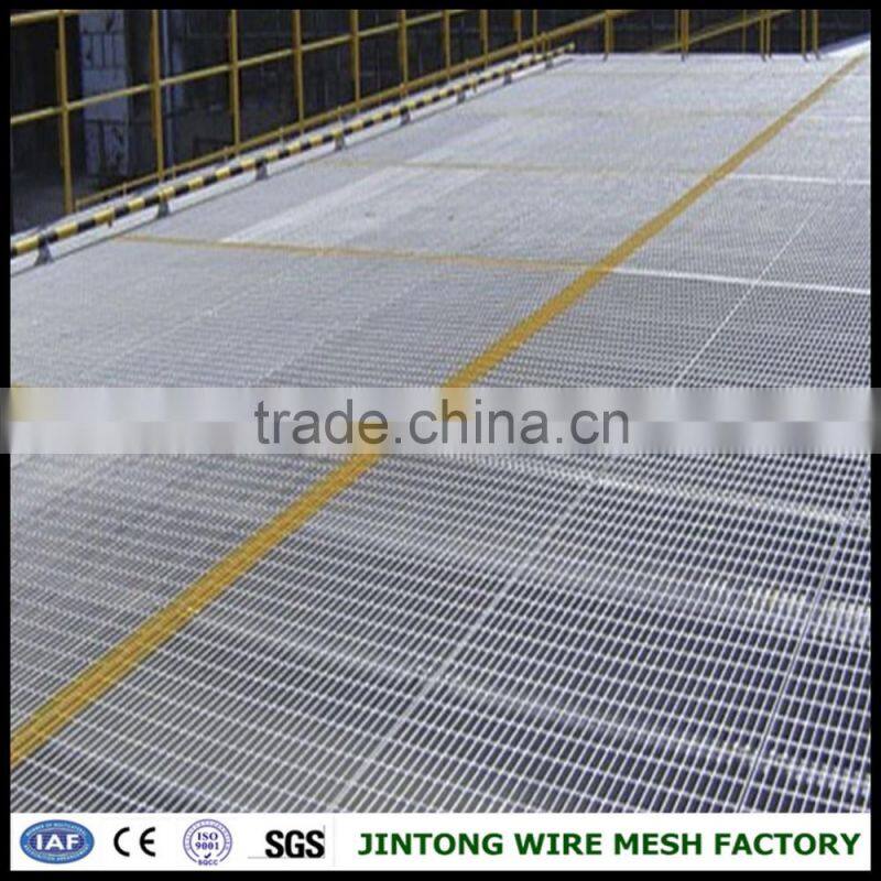 serrated galvanized grating stainless steel grid mesh steps steel grating