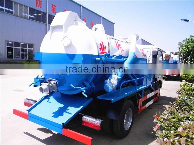 DF 4 cubic meters sewage truck, small sweage truck for sale