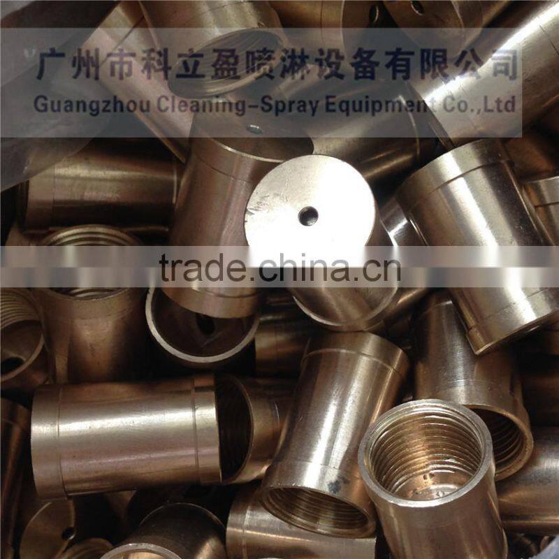 Brass spray nozzle for dust suppression