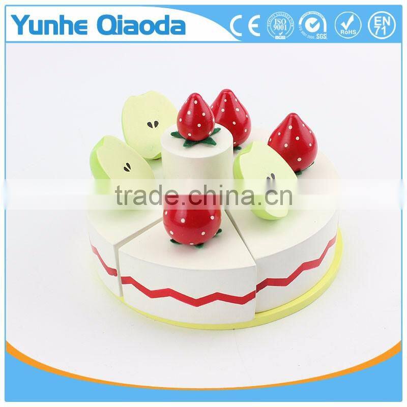 birthday cake set - Wooden Play Food birthday cake
