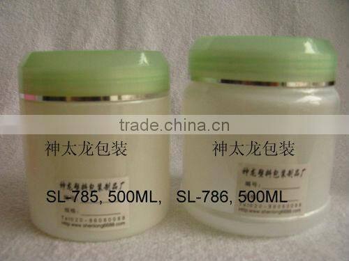 500ml bottle round plastic container