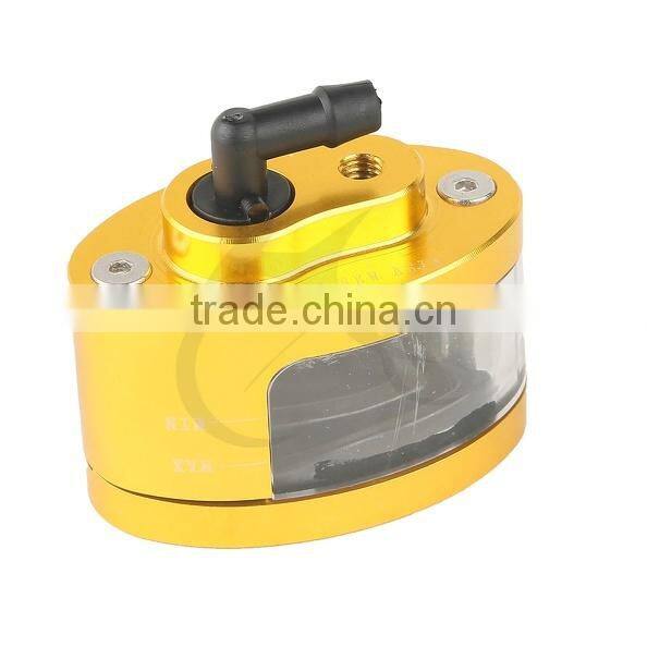 CNC GOLD Brake Master Cylinder Fluid Reservoir Tank For HONDA 1000RR KAWASAKI ZX6R ZX10R Yamaha YZF R1 R6 SUZUKI GSXR 600 1000