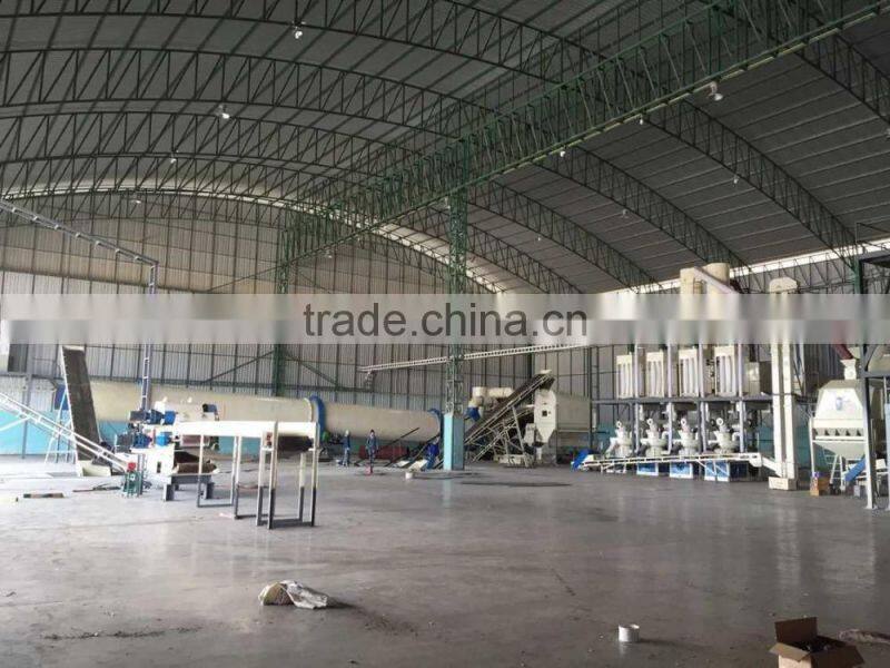 hot sales in malaysia complete pellet production line/ wood and straw pellet production line