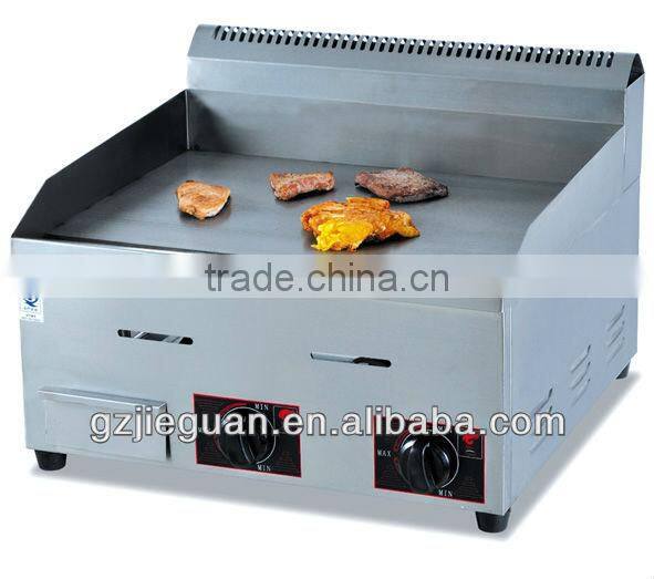 Jieguan GH-718counter top stainless steel gas griddle(Flate plate)