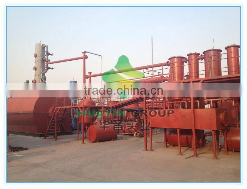 Aquiring CE certification 8 ton Q345R Waste rubber pyrolysis machine
