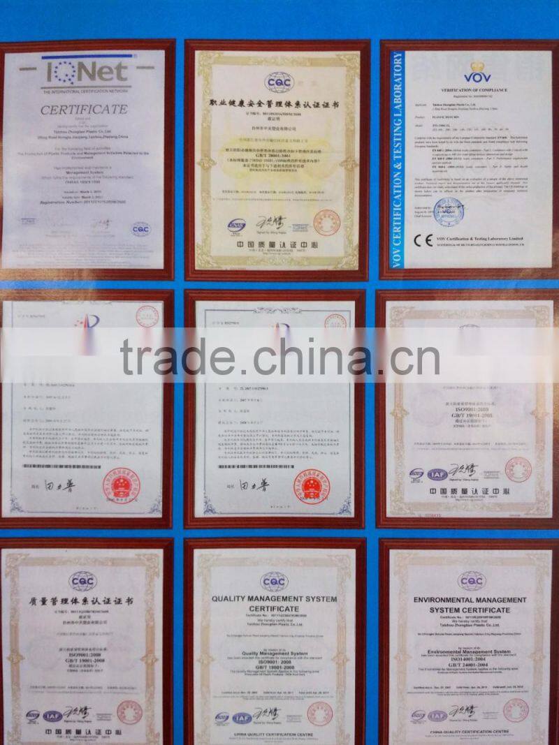 2017year HDPEdouble side plastic pallet for warehouse racking