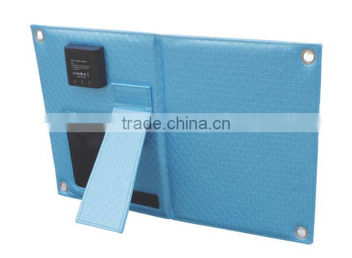 China manufacture charging phone 7w solar panel with usb wire