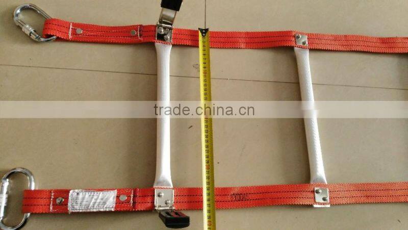 Steel/Canvas/Nylon Fire Escape Emergency Folding Ladder