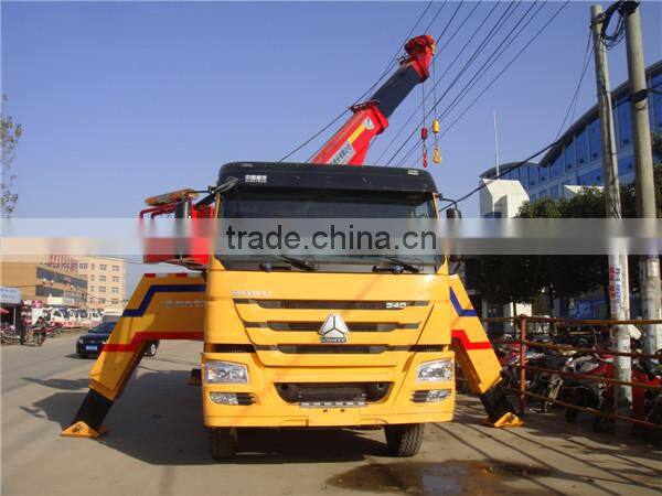 Sinotruk HOWO 6x4 diesel 340hp rotator wrecker
