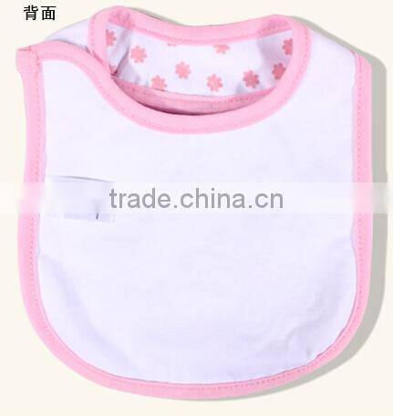 2014 latest and cute design styles embroidery baby bibs