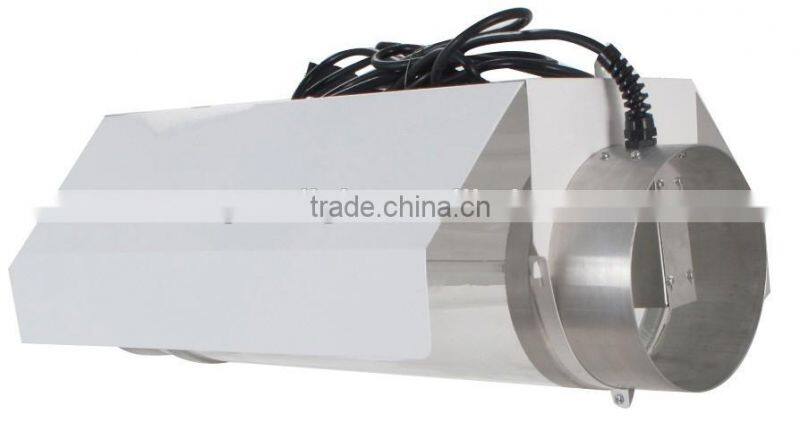 AIR COOLED REFLECTOR COOLTUBE WITH INSIDE AND OUTSIDE ALUMINUM WINGS