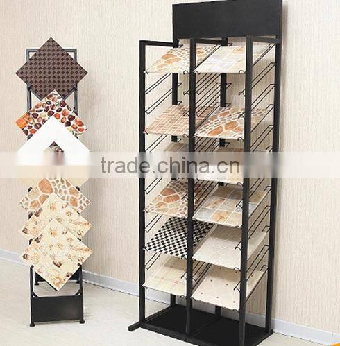 Hot Sale! Customized Floor Metal Tile Showroom Display Stand