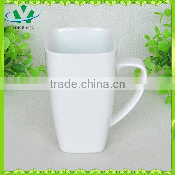 YongSheng Sqaure White Porcelain Mug