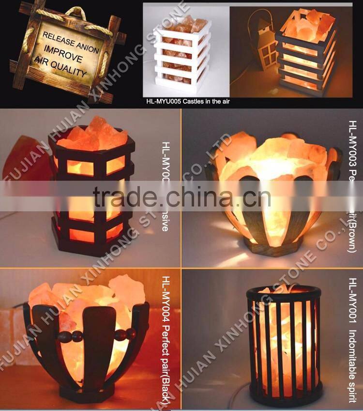 Natural Decorative Rock Pakistan Blue Salt Lamp