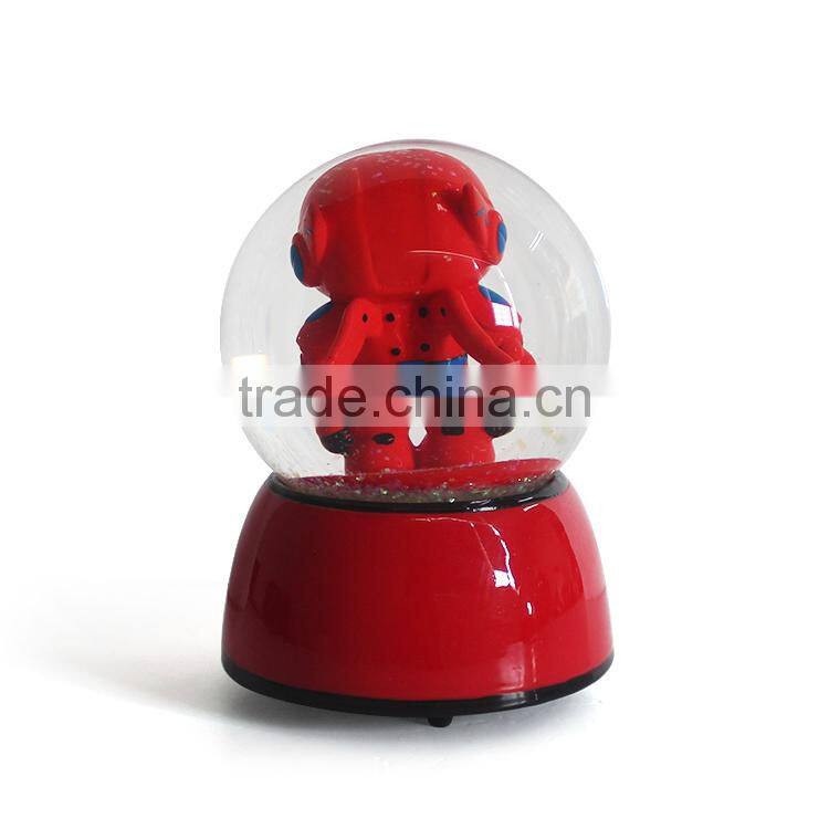 2015 european polyresin electric snow globes