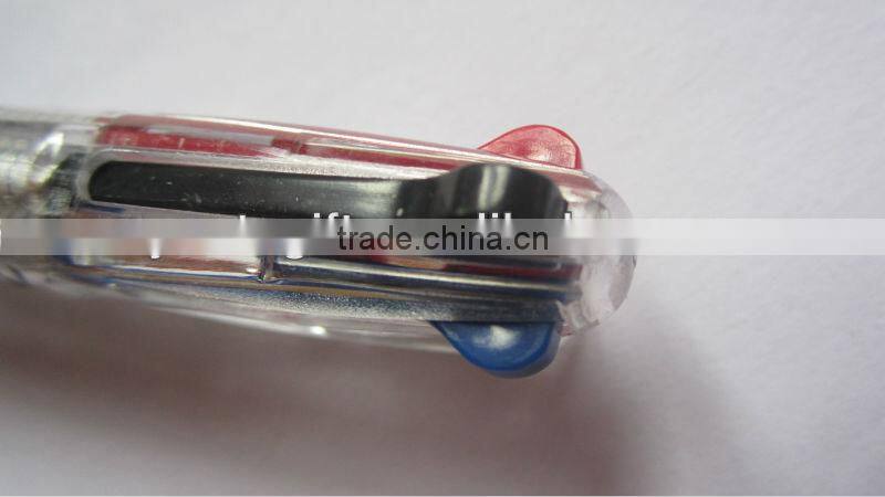 Advertising 4 Color Plastic Pen