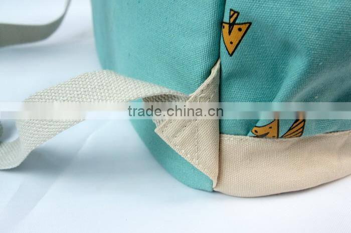 Casual Style Canvas Laptop Backpack/School Bag/Travel Daypack/Handbag