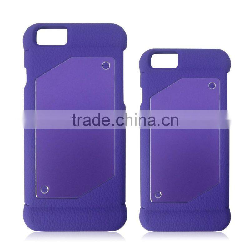 Hot Selling Sandblasted Aluminum Plastic Case For iPhone 6/6 Plus