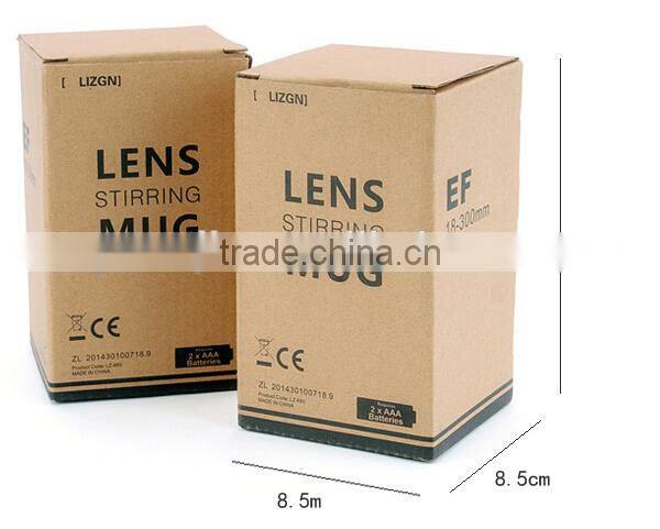 Supply Creative fashion SLR Lens shape milk coffee stirring cup / mug