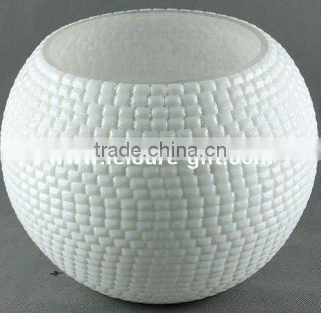 Handmade Glass Mosaic Acrylic Vase