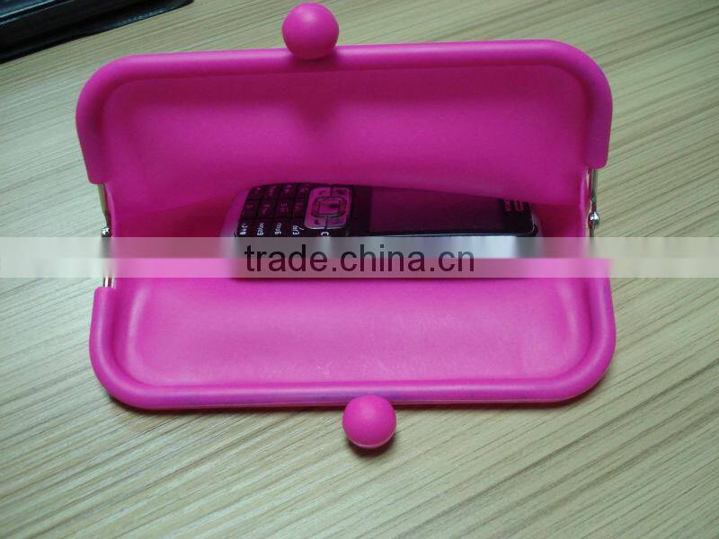 hot sale Silicone Glass Bag/Silicon Cosmetic Bag