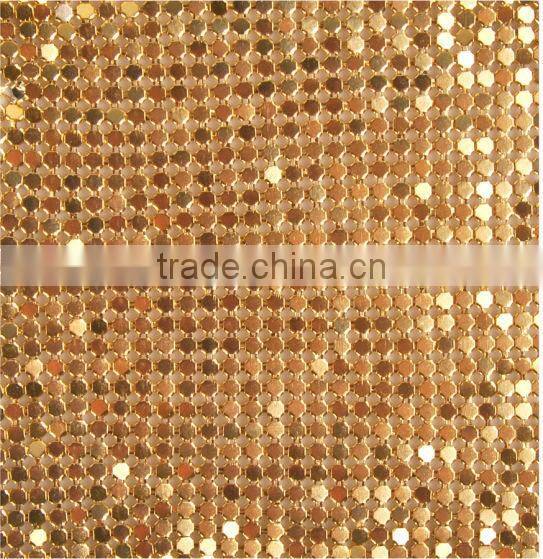 metal fabric sequin cloth metallic cloth metal wire mesh curtain