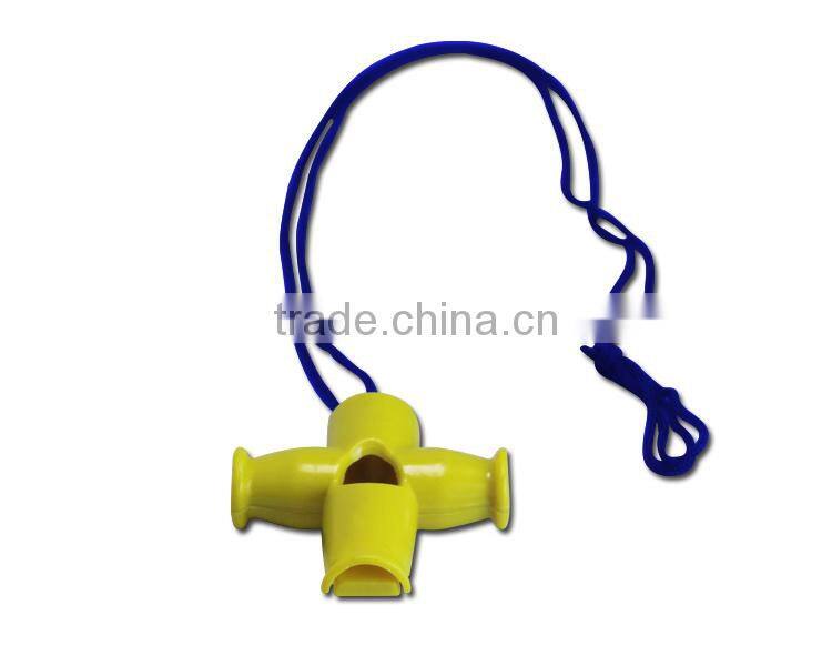 2014 Brazil World Cup cheer colorful whistle samba plastic whistle/ cross whistle