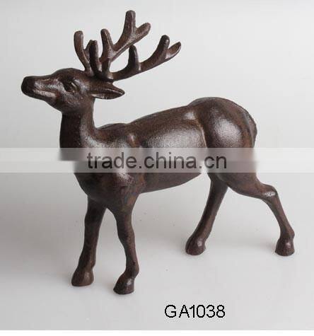 cast iron, garden decoration, cast iron moose,cast iron decorative pieces