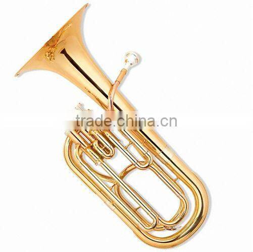 Standard model gold lacquer Eb alto horn