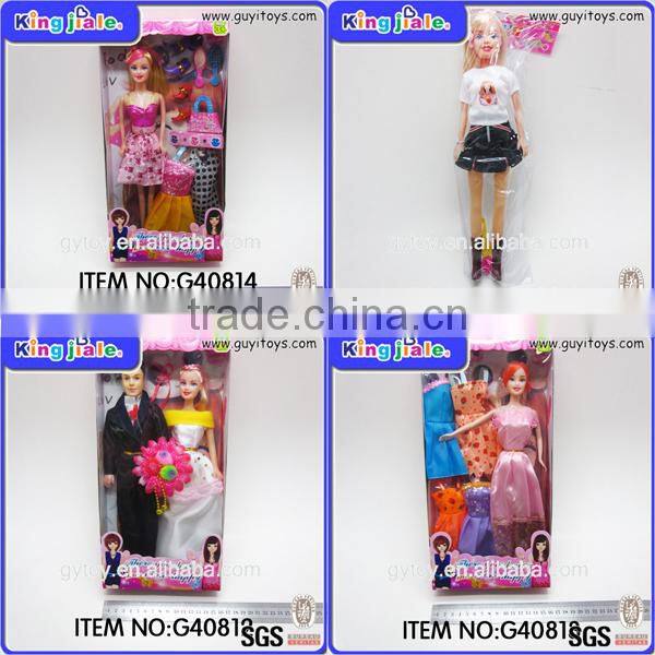 Professional manufacturer supplier plastic toys japanese dolls