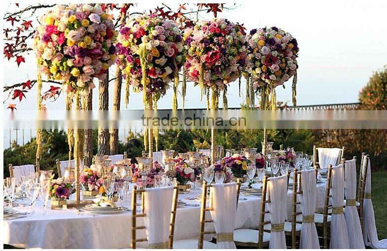 GNW FLV08 Silk Rose Bush Flower Latest Wedding Decoration Cheap Artificial Flower