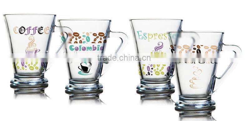 8oz 10oz Cappuccino glass mug Espresso glass cup