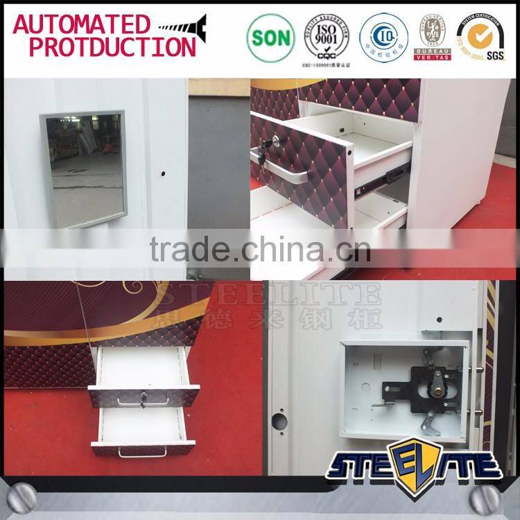 Wholesale locking clothing cabinet bedroom lockable clothes wardrobe closet