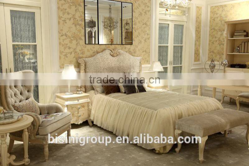 French style hand painted design fancy wooden children bedroom wardrobe design - BF07-70354W