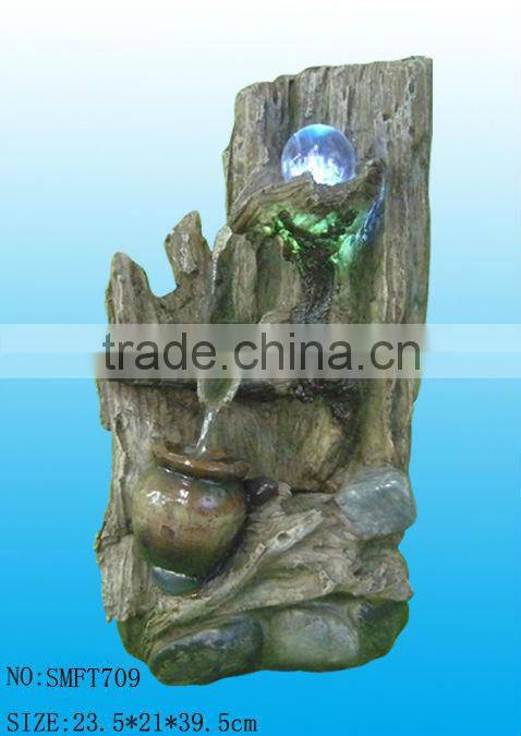 polyresin chinese decorative water fountains