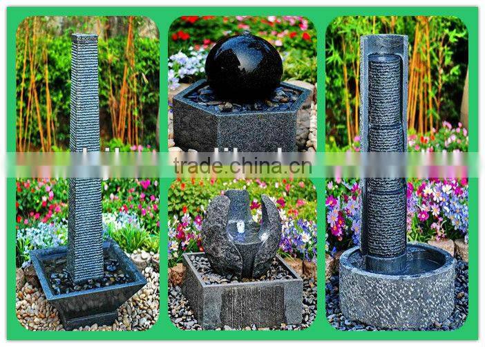 garden fengshui stone balls water fountains