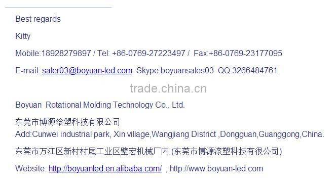 Lighting new product LED rectangle table use for outdoor