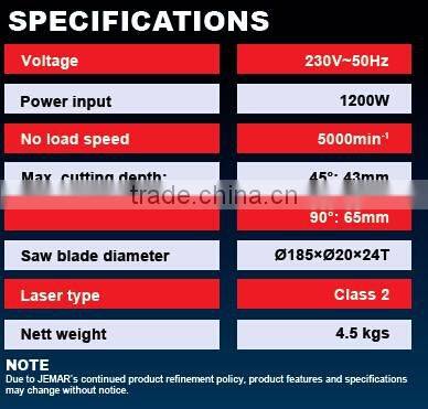 JCS185L 1200W 185mm Electric Circular Saw, electric saw, wood cutting saw portable, wood cutting hand saw