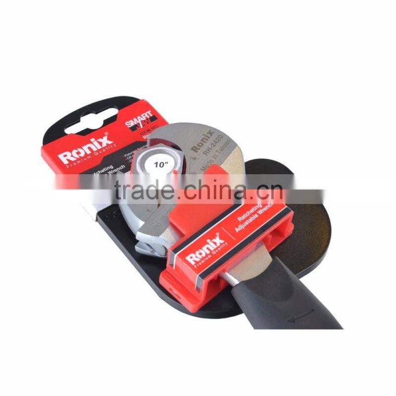 RONIX Ratcheting Adjustable Wrench RH-2420