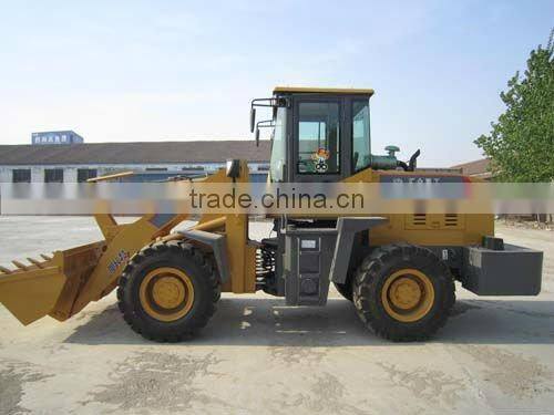 wheel loader with CE and quick hitch ,joystick