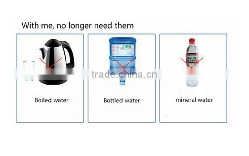 12L water filter mineral pot with ceramic water filter candle